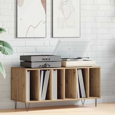 VIDAXL Træopbevaringsskab - 100x38x48 cm - Brun - Rektangulært - Moderne opbevaringsløsning VIDAXL Træopbevaringsskab - 100x38x48 cm - Brun - Rektangulært - Moderne opbevaringsløsning