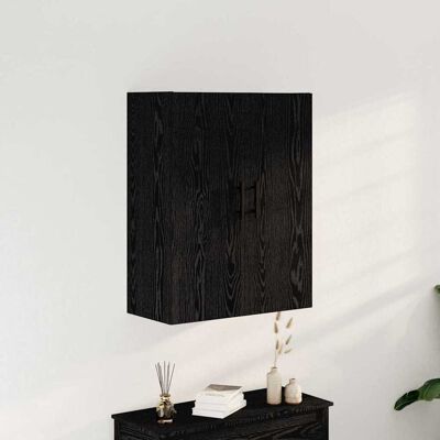 vidaXL Vægmonteret Skab i Sort Eg - Sideboard vidaXL Vægmonteret Skab i Sort Eg - Sideboard