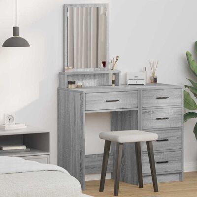 vidaXL Klædeskab med hylde Grå Sonoma 50 x 41 x 140 cm Konstrueret træ Lysegrå 50 x 41 x 140 cm vidaXL Klædeskab med hylde Grå Sonoma 50 x 41 x 140 cm Konstrueret træ Lysegrå 50 x 41 x 140 cm