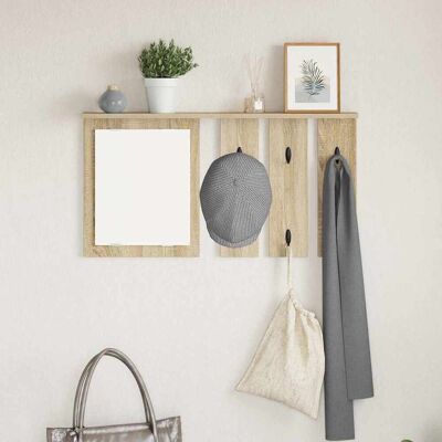 vidaXL Vægmonteret Jakkeholder Vægmonteret Sonoma-eg 85 x 10 x 45 cm Beige 85 x 10 x 45 cm vidaXL Vægmonteret Jakkeholder Vægmonteret Sonoma-eg 85 x 10 x 45 cm Beige 85 x 10 x 45 cm