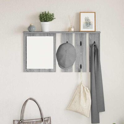 vidaXL Vægmonteret Jakkeholder Vægmonteret Grå sonoma-eg Grå 85 x 10 x 45 cm vidaXL Vægmonteret Jakkeholder Vægmonteret Grå sonoma-eg Grå 85 x 10 x 45 cm