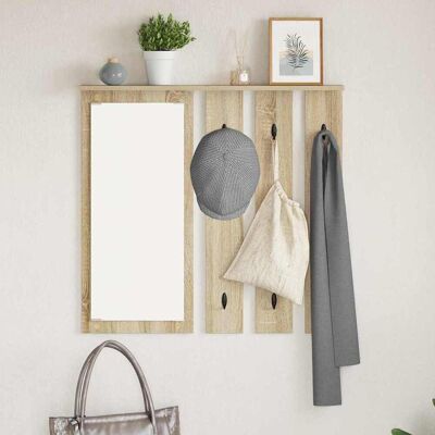 vidaXL Vægmonteret Jakkeholder Vægmonteret Sonoma-eg 84 x 10 x 80 cm Beige 84 x 10 x 80 cm vidaXL Vægmonteret Jakkeholder Vægmonteret Sonoma-eg 84 x 10 x 80 cm Beige 84 x 10 x 80 cm