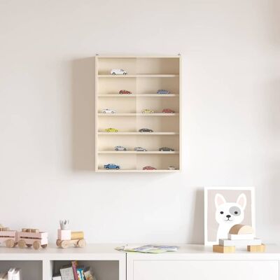 vidaXL Vægdisplaykasse med hylde Beige 40 x 8,5 x 54 cm Krydsfinér Beige 40 x 8,5 x 54 cm vidaXL Vægdisplaykasse med hylde Beige 40 x 8,5 x 54 cm Krydsfinér Beige 40 x 8,5 x 54 cm
