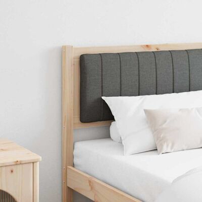 vidaXL Polstret sengegavl med hovedgærde Brun 180 cm Massiv fyrretræ Brun 180 cm vidaXL Polstret sengegavl med hovedgærde Brun 180 cm Massiv fyrretræ Brun 180 cm