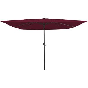 VidaXL Firkantet Haveparasol med LED-lys VidaXL Firkantet Haveparasol med LED-lys