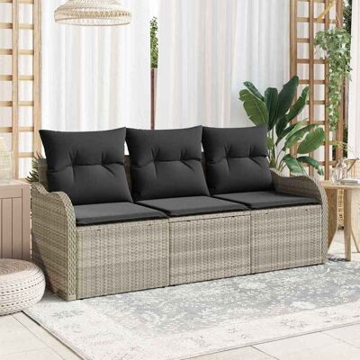 Vidaxl Have-sofagruppe - Moderne modulær Have-sofa, 3-delt - Have-sofa sæt Vidaxl Have-sofagruppe - Moderne modulær Have-sofa, 3-delt - Have-sofa sæt