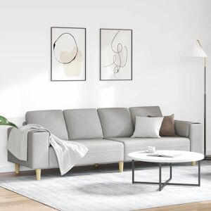 vidaXL Stue Sofa Skygrå 250 x 77 x 76 cm Polyester Grå 250 x 77 x 76 cm vidaXL Stue Sofa Skygrå 250 x 77 x 76 cm Polyester Grå 250 x 77 x 76 cm
