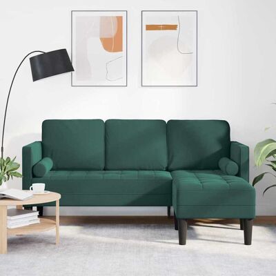 Vidaxl Mørkegrøn Polyester Standard Opbevaringsmøbel - Stue Møbel Vidaxl Mørkegrøn Polyester Standard Opbevaringsmøbel - Stue Møbel
