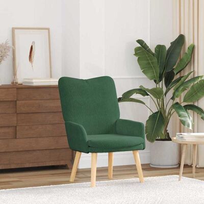 Vidaxl Selva Verde Velvet Armchair Vidaxl Selva Verde Velvet Armchair
