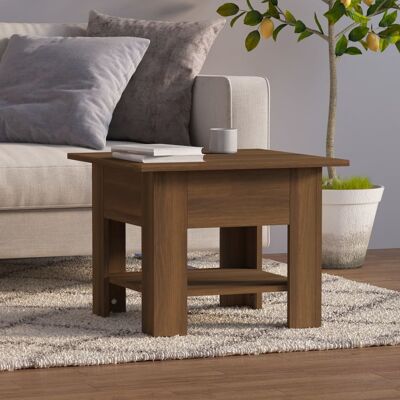 vidaXL Brunt Eg Bord - Sofabord vidaXL Brunt Eg Bord - Sofabord