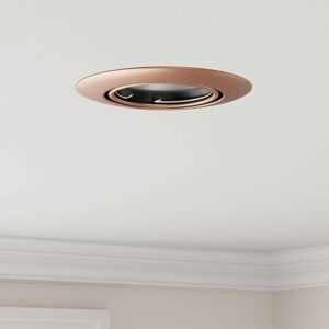 VIDAXL - Sæt af 6 runde indbygningslys i kobber, GU10, Ø90 mm - Indbygningsspotlights VIDAXL - Sæt af 6 runde indbygningslys i kobber, GU10, Ø90 mm - Indbygningsspotlights