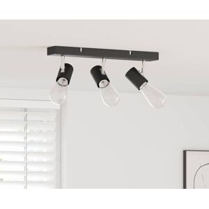 vidaXL Loftsspot med spotlights Sort 38 x 6,5 x 11,5 cm Metal Sort 38 x 6,5 x 11,5 cm vidaXL Loftsspot med spotlights Sort 38 x 6,5 x 11,5 cm Metal Sort 38 x 6,5 x 11,5 cm