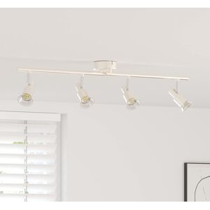 vidaXL Loftsspot med spotlights Nikkel 70 x 9 x 12,5 cm Stål Nikkel 70 x 9 x 12,5 cm vidaXL Loftsspot med spotlights Nikkel 70 x 9 x 12,5 cm Stål Nikkel 70 x 9 x 12,5 cm