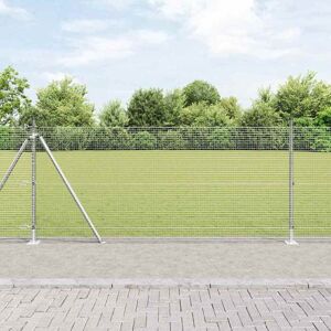 Vidaxl Galvaniseret Stål Gitterpæl Sæt 10 m x 1 m Vidaxl Galvaniseret Stål Gitterpæl Sæt 10 m x 1 m