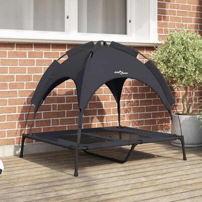 vidaXL Hundeseng Sort 92 x 77 x 82,5 cm Stål Sort 92 x 77 x 82,5 cm vidaXL Hundeseng Sort 92 x 77 x 82,5 cm Stål Sort 92 x 77 x 82,5 cm