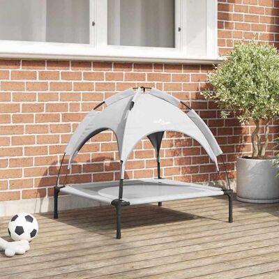 vidaXL Hundeseng Sølvgrå 71 x 64 x 71 cm Stål Grå 71 x 64 x 71 cm vidaXL Hundeseng Sølvgrå 71 x 64 x 71 cm Stål Grå 71 x 64 x 71 cm