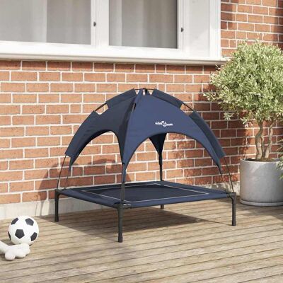 vidaXL Hundeseng Mørkeblå 71 x 64 x 71 cm Stål Blå 71 x 64 x 71 cm vidaXL Hundeseng Mørkeblå 71 x 64 x 71 cm Stål Blå 71 x 64 x 71 cm