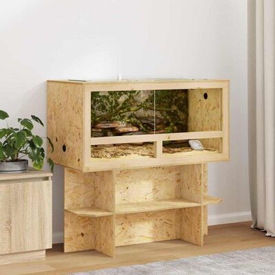 vidaXL Terrarium Brun 100 x 50 x 100 cm OSB Brun 100 x 50 x 100 cm vidaXL Terrarium Brun 100 x 50 x 100 cm OSB Brun 100 x 50 x 100 cm