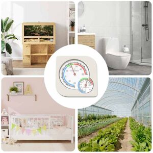 vidaXL Thermo Hygrometer Hvid 7,5 x 7,5 x 1,2 cm ABS Hvid 7,5 x 7,5 x 1,2 cm vidaXL Thermo Hygrometer Hvid 7,5 x 7,5 x 1,2 cm ABS Hvid 7,5 x 7,5 x 1,2 cm