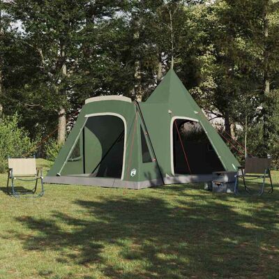 vidaXL Teepee Telt til 5 Personer 5-personers Grøn Grøn 545 x 450 x 295 cm vidaXL Teepee Telt til 5 Personer 5-personers Grøn Grøn 545 x 450 x 295 cm