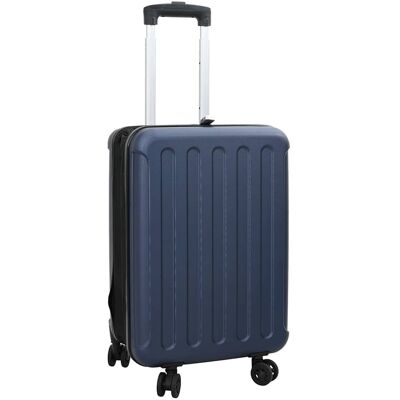 vidaXL Kuffert med lås Mørkeblå 34 x 23 x 55.5 cm ABS Plastik Blå 34 x 23 x 55.5 cm vidaXL Kuffert med lås Mørkeblå 34 x 23 x 55.5 cm ABS Plastik Blå 34 x 23 x 55.5 cm