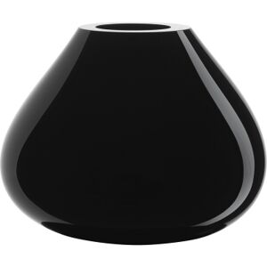 Ebon Vase Sort, 19cm - Orrefors Ebon Vase Sort, 19cm - Orrefors