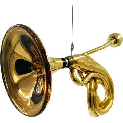 Armstrong Blues Glas Trompetkringle, Unik - Kosta Boda Armstrong Blues Glas Trompetkringle, Unik - Kosta Boda