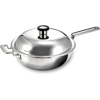 316-Series Wokpande & Låg, Ø 28 Cm - Robert Welch 316-Series Wokpande & Låg, Ø 28 Cm - Robert Welch