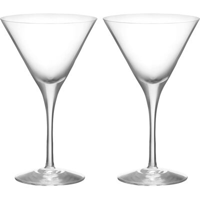 Orrefors Klar 19cl Martini Glas - Elegant 2-pack Orrefors Klar 19cl Martini Glas - Elegant 2-pack