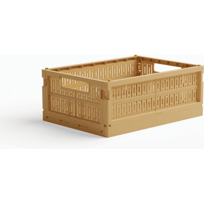 MadeCrate Foldekasse midi (flere varianter) Fudge Plast 24cm x 34cm x 13cm - Fudge - 24cm x 34cm x 13cm - Sigrid MadeCrate Foldekasse midi (flere varianter) Fudge Plast 24cm x 34cm x 13cm - Fudge - 24cm x 34cm x 13cm - Sigrid