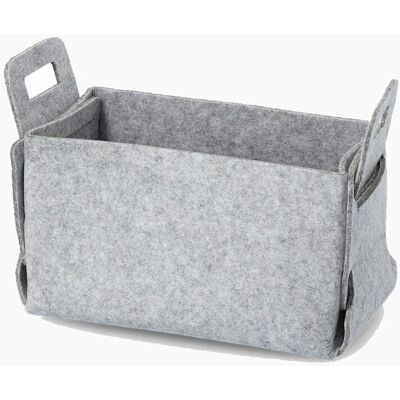 Zeller Filttasker (2 størrelser) Grå Rektangulær Tekstil 29cm x 15cm x 17,5cm - Grå - 29cm x 15cm x 17,5cm - Kith Zeller Filttasker (2 størrelser) Grå Rektangulær Tekstil 29cm x 15cm x 17,5cm - Grå - 29cm x 15cm x 17,5cm - Kith