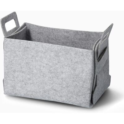 Zeller Filttasker (2 størrelser) Grå Rektangulær Tekstil 36cm x 25cm x 23cm - Grå - 36cm x 25cm x 23cm - Kith Zeller Filttasker (2 størrelser) Grå Rektangulær Tekstil 36cm x 25cm x 23cm - Grå - 36cm x 25cm x 23cm - Kith