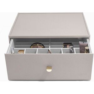 Stackers Makeup skuffe (2 farver) - Beige - 36cm x 25cm x 15,5cm - Rose Stackers Makeup skuffe (2 farver) - Beige - 36cm x 25cm x 15,5cm - Rose