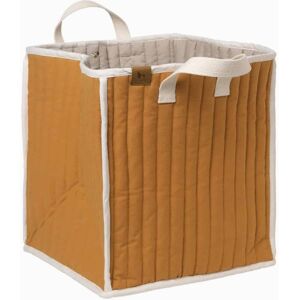 SimplyOrganized Legetøjskurv i stof - Gul - 30cm x 30cm x 34cm - Minnie SimplyOrganized Legetøjskurv i stof - Gul - 30cm x 30cm x 34cm - Minnie