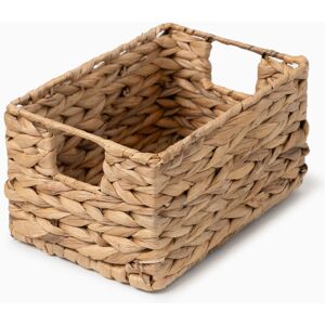 Dixie Fletkurv af vandhyacint med hank (6 størrelser) - Natur - 16cm x 22cm x 12cm - Mille Dixie Fletkurv af vandhyacint med hank (6 størrelser) - Natur - 16cm x 22cm x 12cm - Mille