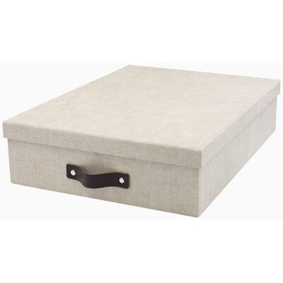 Bigso Opbevaringskasse med låg Beige Pap 26cm x 35cm x 8,5cm Rektangulær - Beige - 26cm x 35cm x 8,5cm - Marie Bigso Opbevaringskasse med låg Beige Pap 26cm x 35cm x 8,5cm Rektangulær - Beige - 26cm x 35cm x 8,5cm - Marie