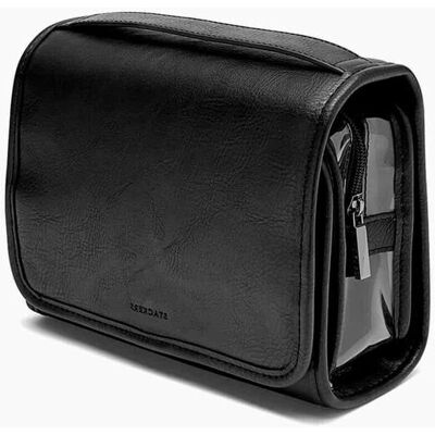 Stackers Toilettaske med krog (3 farver) Sort Rektangulær Faux læder 21cm x 8cm x 27cm - Sort - 21cm x 8cm x 27cm - Adriana Stackers Toilettaske med krog (3 farver) Sort Rektangulær Faux læder 21cm x 8cm x 27cm - Sort - 21cm x 8cm x 27cm - Adriana