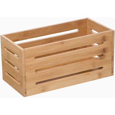 Five Rumdelerkasse i bambus (3 størrelser) Natur Rektangulær Træ 15cm x 31cm x 15cm - Natur - 15cm x 31cm x 15cm - Adeline Five Rumdelerkasse i bambus (3 størrelser) Natur Rektangulær Træ 15cm x 31cm x 15cm - Natur - 15cm x 31cm x 15cm - Adeline