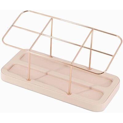 Stackers Holder til fjernbetjening (2 farver) Rosa Rektangulær Faux læder 25cm x 10cm x 9,5cm - Rosa - 25cm x 10cm x 9,5cm - Adriana Stackers Holder til fjernbetjening (2 farver) Rosa Rektangulær Faux læder 25cm x 10cm x 9,5cm - Rosa - 25cm x 10cm x 9,5cm - Adriana