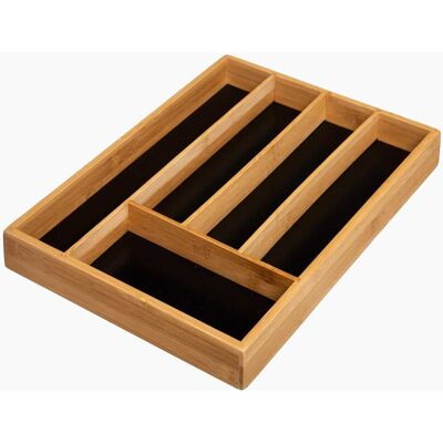 5five Bambus bestikbakke - Moderne køkkenorganizer 5five Bambus bestikbakke - Moderne køkkenorganizer