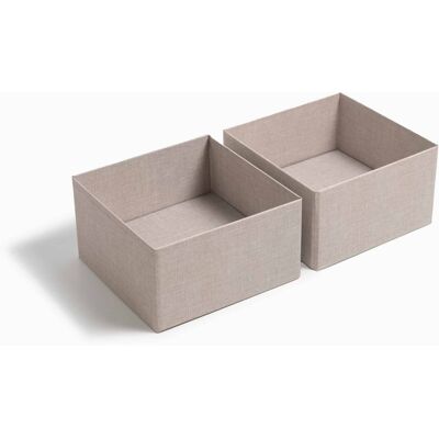 Bigso Skuffekasse (6 varianter) Beige Pap 18cm x 18cm x 10cm - Beige - 18cm x 18cm x 10cm - Svea Bigso Skuffekasse (6 varianter) Beige Pap 18cm x 18cm x 10cm - Beige - 18cm x 18cm x 10cm - Svea