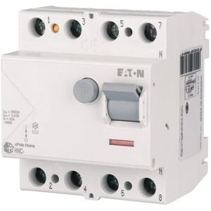 EATON Residualstrømafbryder - 25A 6kA Type AC - HNC-25/4/003 EATON Residualstrømafbryder - 25A 6kA Type AC - HNC-25/4/003
