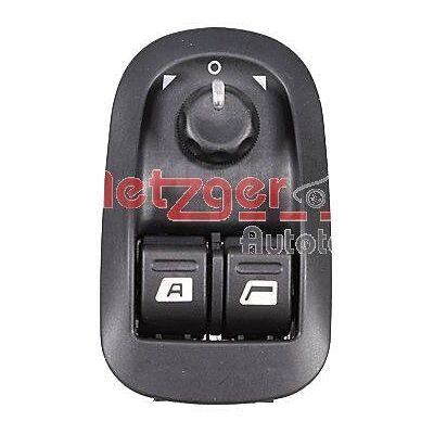 Metzger 662425 Vinduesswitch - Til Peugeot 206 Metzger 662425 Vinduesswitch - Til Peugeot 206