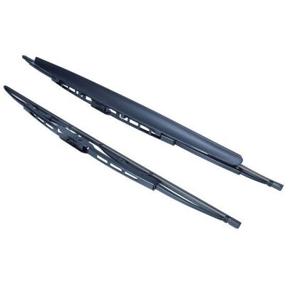Maxgear 2x Metalviskere med Spoiler - Front 600mm,475mm Maxgear 2x Metalviskere med Spoiler - Front 600mm,475mm