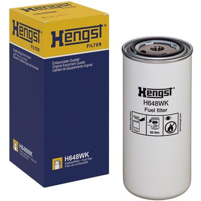 HENGST FILTER H648WK - Brændstoffilter med skruetilslutning HENGST FILTER H648WK - Brændstoffilter med skruetilslutning