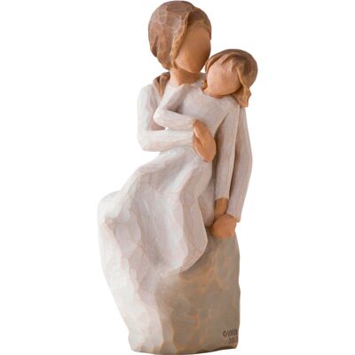Willow Tree Mor og Datter Figur - Håndmalet resin - 16cm Willow Tree Mor og Datter Figur - Håndmalet resin - 16cm