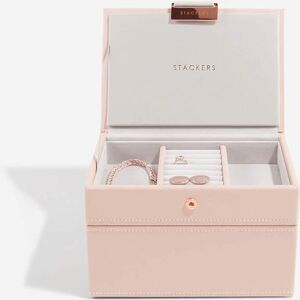 Lille Smykkeskrin - Stackers Mini Blush Pink M. 2 Moduler Lille Smykkeskrin - Stackers Mini Blush Pink M. 2 Moduler