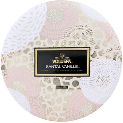 Voluspa Santal Vanille Kokosvokslys - 340g Voluspa Santal Vanille Kokosvokslys - 340g