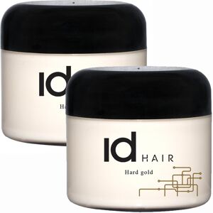 ID Hair Hard Gold Voks 100ML - Stærk hold til kort hår ID Hair Hard Gold Voks 100ML - Stærk hold til kort hår