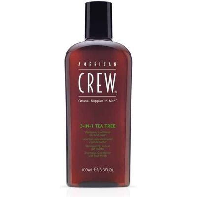 American Crew Tea Tree 3-i-1 Shampoo - Shampoo, Conditioner & Body Wash American Crew Tea Tree 3-i-1 Shampoo - Shampoo, Conditioner & Body Wash